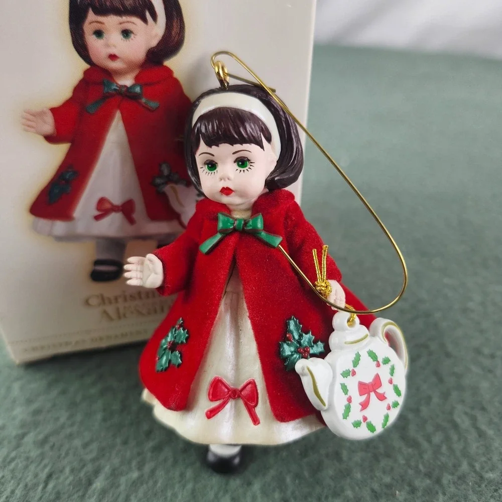 Vintage 2006 Hallmark Keepsake Ornament Christmas Tea Madame Alexander